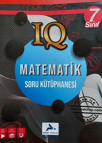 7. Sınıf IQ Matematik test kitabı
