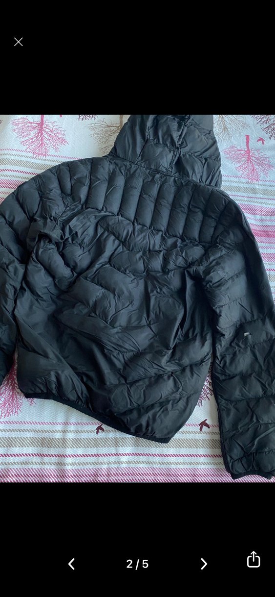 Koyu Yeşil Kapüşonlu Kadın Kış Montu - Görsel 2