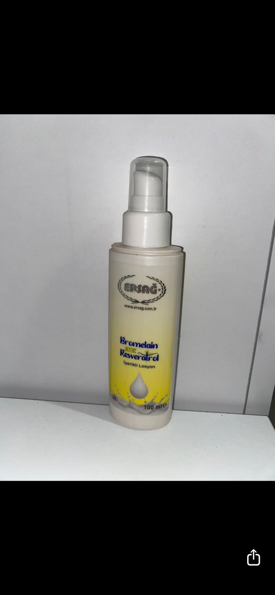 ERSAĞ Bromelain Dudak Losyonu 100 ml - Görsel 2