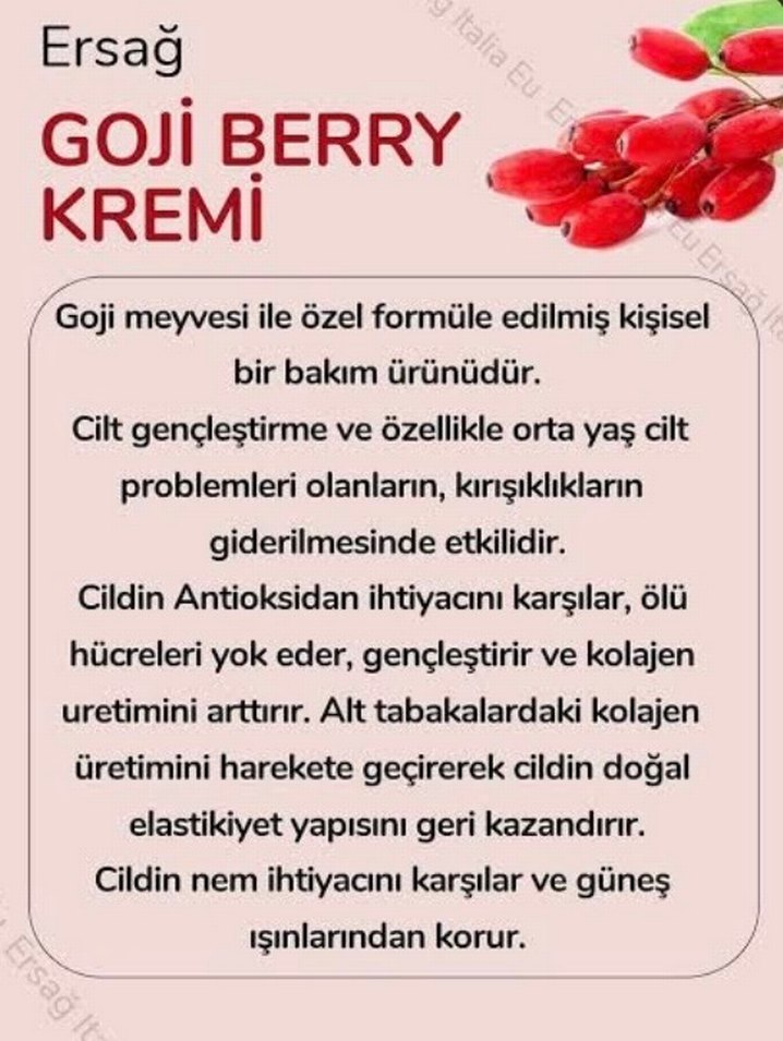 Ersağ Goji Berry BB Krem 50ml - Görsel 2