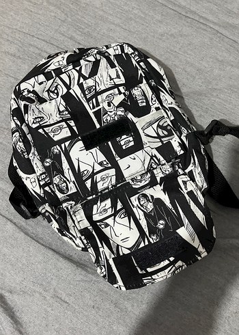 Kadın Baskılı Siyah Çapraz Çanta - Görsel 4