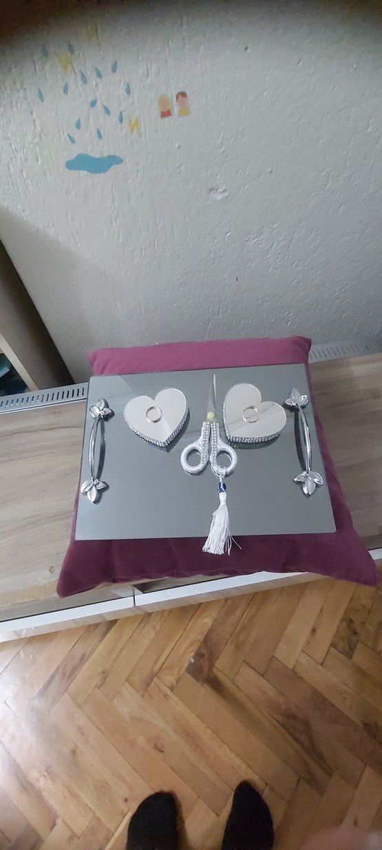 Aynalı  Yüzük tepsisi - Görsel 2