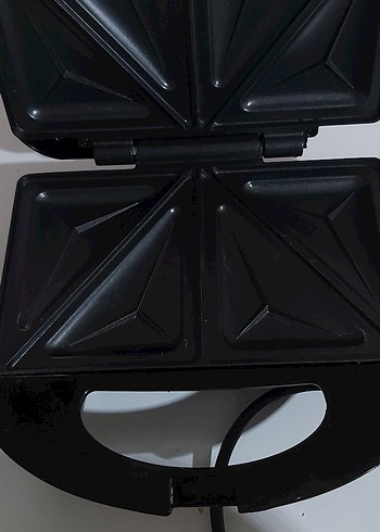 Gri Paslanmaz Çelik Sandviç Waffel Tost Makinesi 700W - Görsel 6