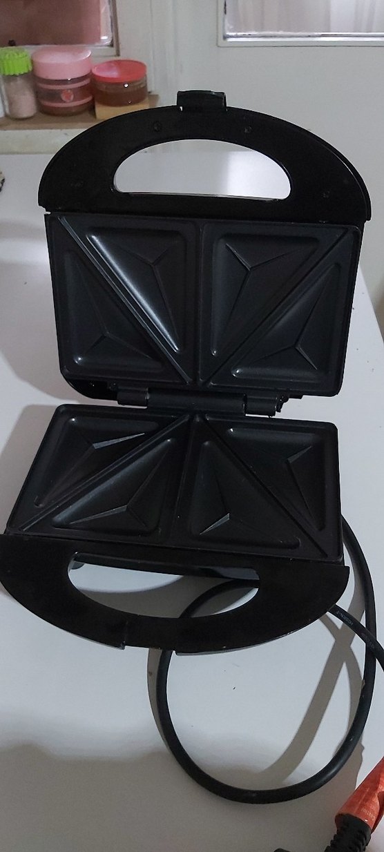 Gri Paslanmaz Çelik Sandviç Waffel Tost Makinesi 700W - Görsel 5