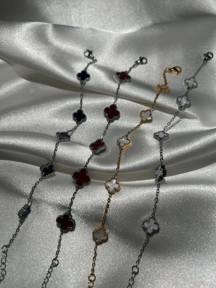 Zincir Detaylı Çok Renkli Kadın Bileklik - Görsel 2