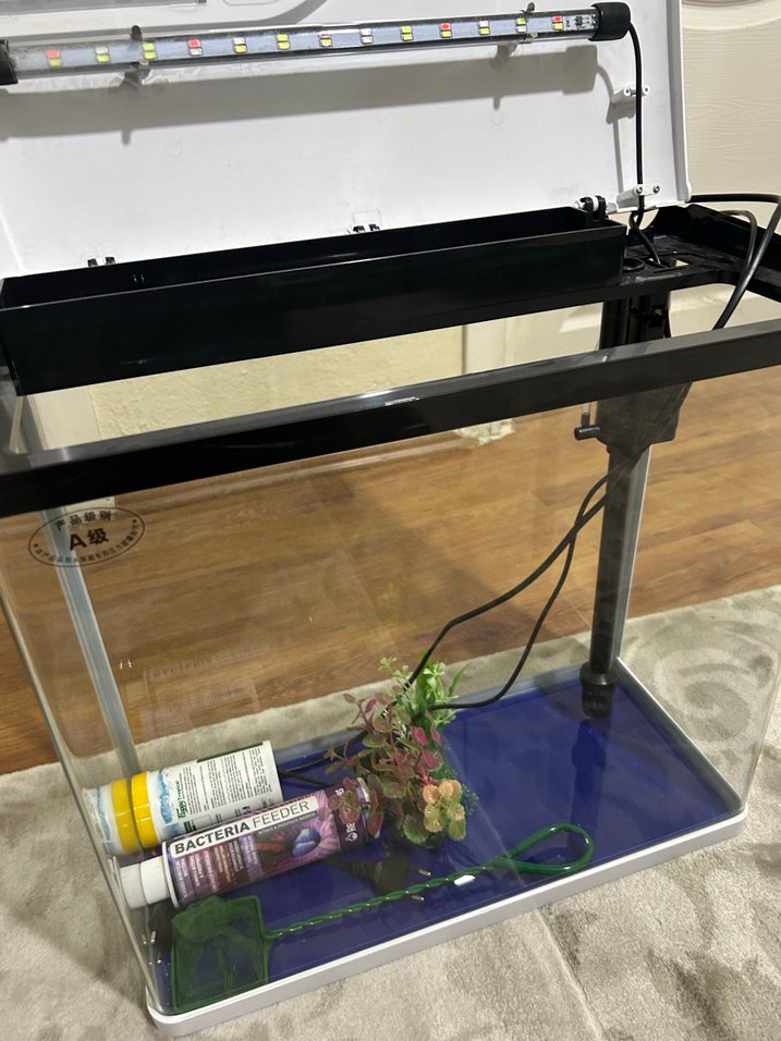 Beyaz Akvaryum ve Aksesuarları - Görsel 2