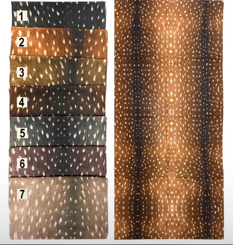 Kadın Kahverengi İpek Görünümlü Bambi Şal - Görsel 2