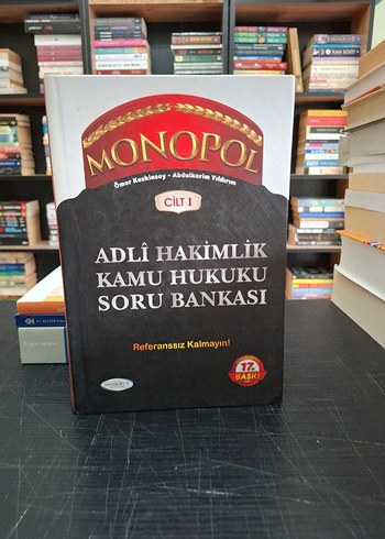 Monopol Adli Hakimlik Kamu Hukuku Soru Bankası Cilt 1