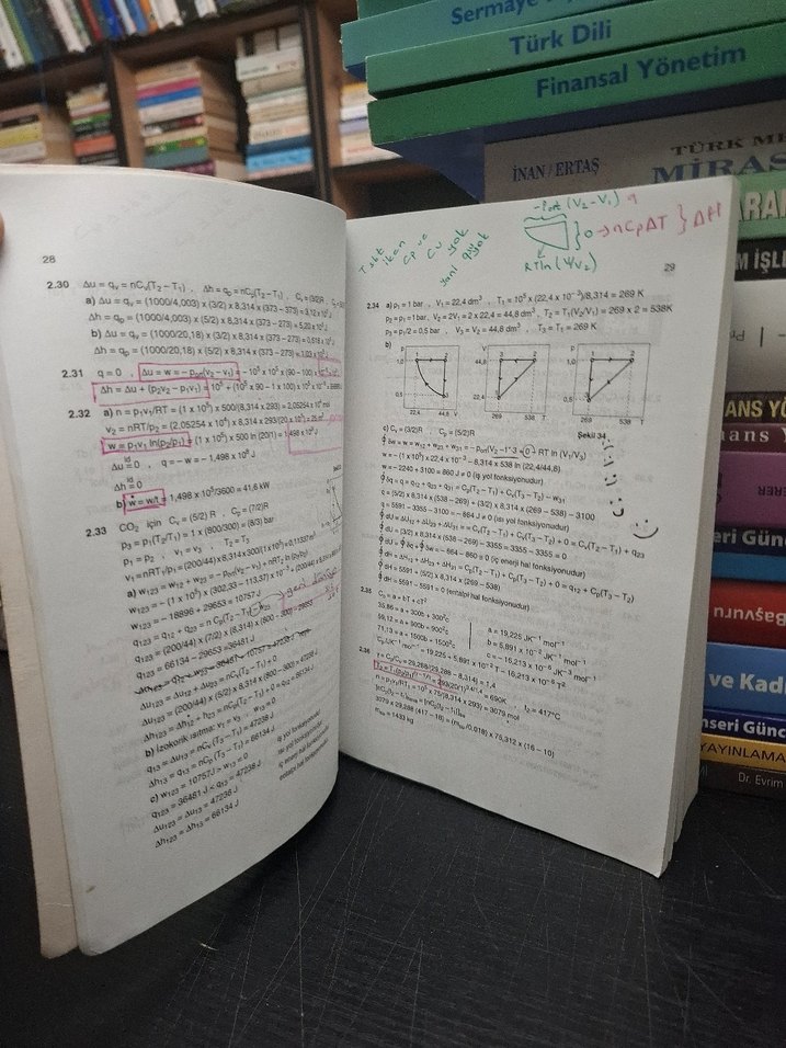 Fizikokimya Problem Çözümleri - Prof. Dr. Yüksel Sarıkaya - Görsel 2