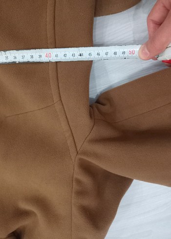 Kahverengi Kapüşonlu Kaban - Görsel 4