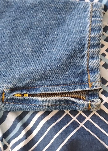 27 Beden lacivert Renk Mavi Denim Kadın Pantolon