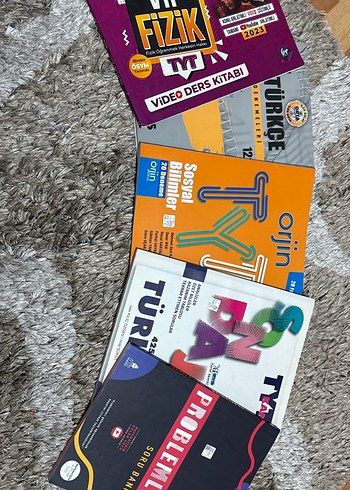 TYT Türkçe ve Fizik Video Ders Kitapları