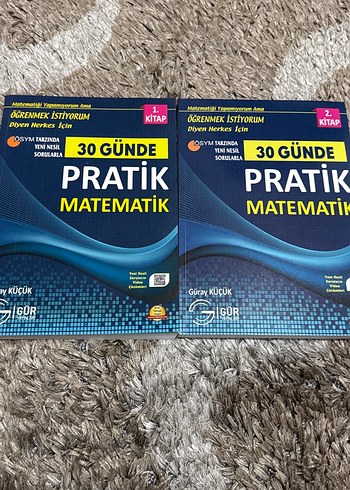 30 Günde Pratik Matematik 1. ve 2. Kitap Seti