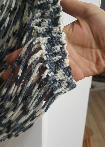 Beden Gri Kadın crop örgü Triko