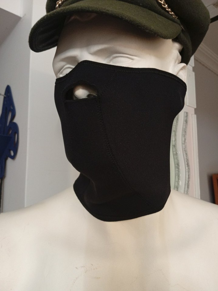 baf Erkek Siyah Yüz Maskesi - Görsel 5