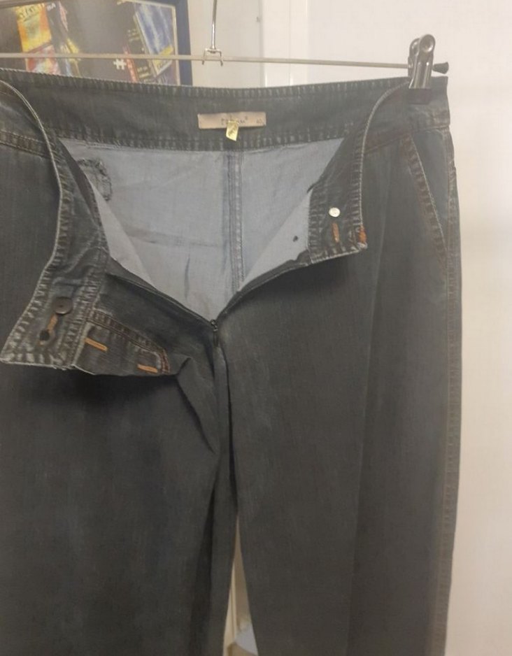 TABUU MARKA Bol Kesim Kadın Kot Pantolon - Görsel 2