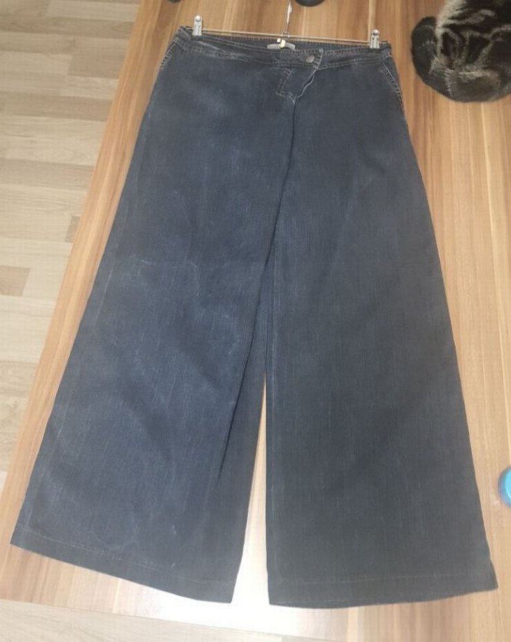 TABUU MARKA Bol Kesim Kadın Kot Pantolon - Görsel 5