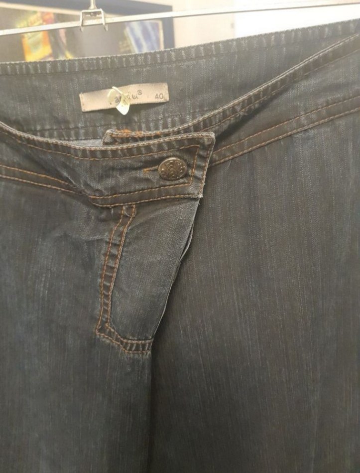 TABUU MARKA Bol Kesim Kadın Kot Pantolon - Görsel 3