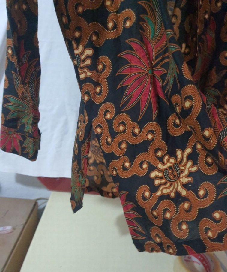 vintage Bohem Çok Renkli Uzun Kollu Gömlek - Görsel 4