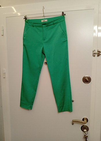 Adil ışık saten Kumaş Pantolon - Görsel 8