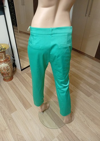 Adil ışık saten Kumaş Pantolon - Görsel 4