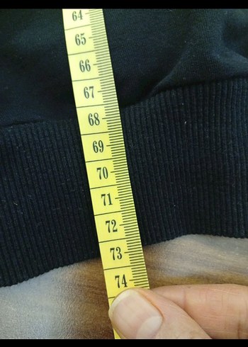 Siyah Baskılı Kadın Sweatshirt - Görsel 5