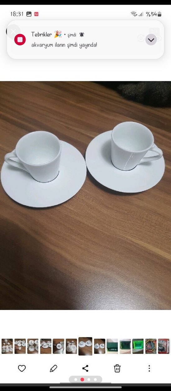 espresso fincanı seti - Görsel 2