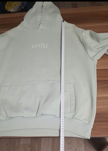 Kadın Bej Kapüşonlu Uzun Kollu Sweatshirt - Görsel 4