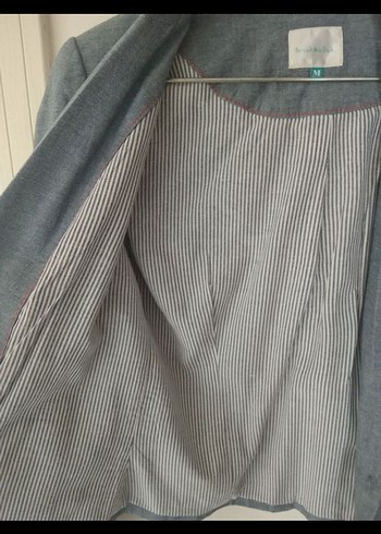 m Beden gri Renk Bershka Kadın Blazer Ceket