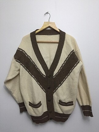 Vintage Hırka Kazak