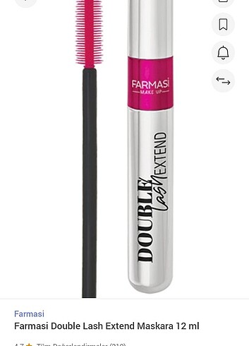 Farmasi double lash extend