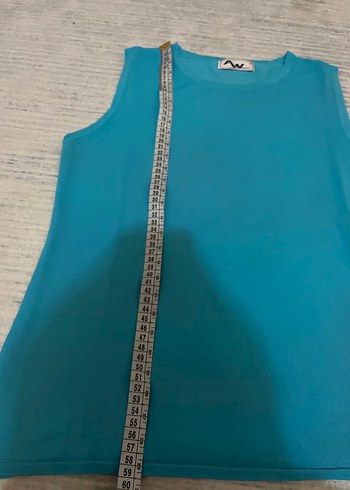 Mavi Kadın Kolsuz Basic Atlet - Görsel 5