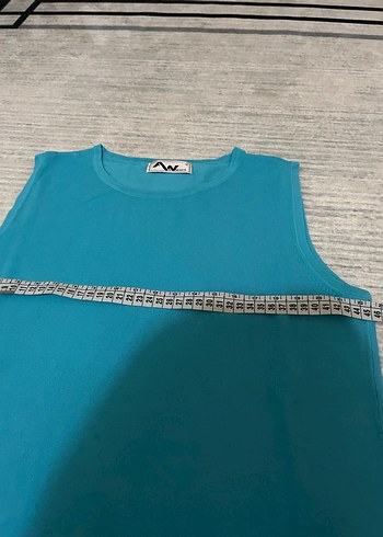 Mavi Kadın Kolsuz Basic Atlet - Görsel 6