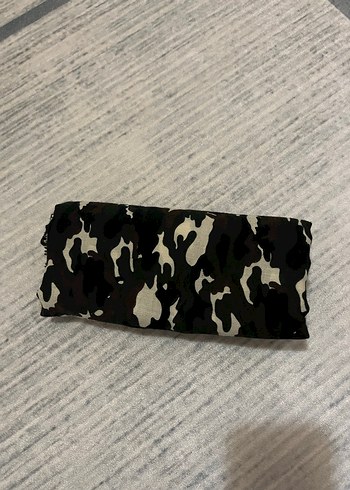 Kahverengi Desenli Kadın Şal - Görsel 2