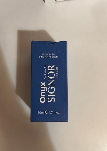 Farmasi Onyx Signor Erkek Parfümü 50 ml - Görsel 5