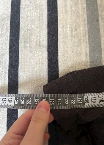 Kadın Siyah Uzun Kollu Pamuklu Salaş Elbise - Görsel 7