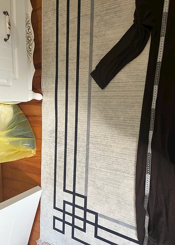 Kadın Siyah Uzun Kollu Pamuklu Salaş Elbise - Görsel 6