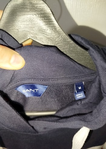 Gant Kadın Mavi Sweatshirt Elbise - Görsel 4