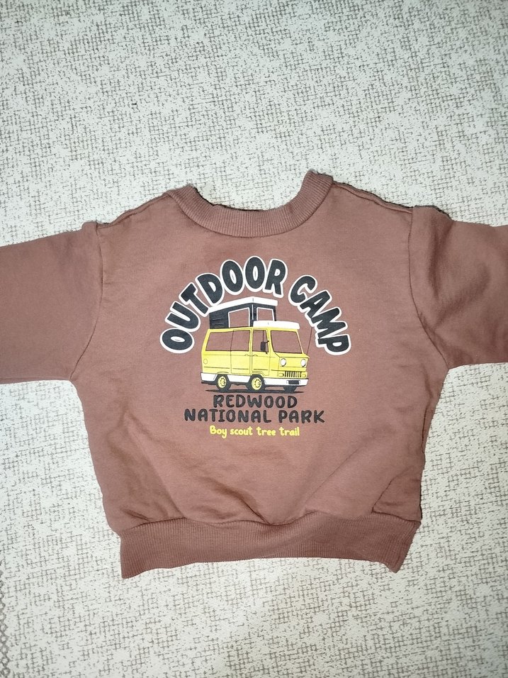 Kahverengi Bebek Eşofman Takımı Outdoor - Görsel 2