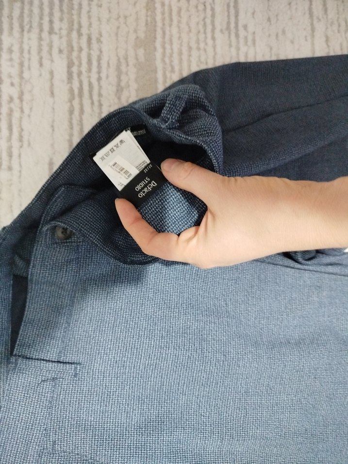 Erkek Lacivert Elastik Pantolon - Görsel 3