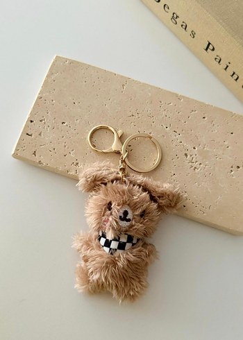 Kahverengi Peluş Ayıcık Anahtarlık