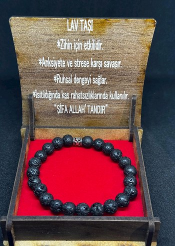 Diğer LAV DOĞAL TAŞ BİLEKLİK