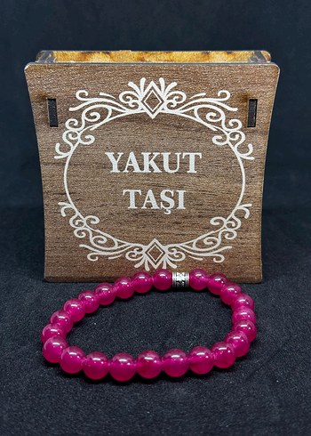 YAKUT TAŞI DOĞAL TAŞ BİLEKLİK