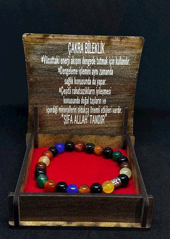  Beden ÇAKRA DOĞAL TAŞ BİLEKLİK