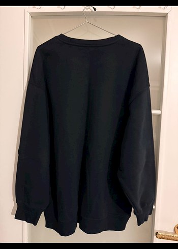 Lavivert işlemeli Oversize Sweatshirt - Görsel 2