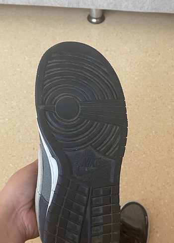 39 Beden lacivert Renk Gri Lacivert Nike Spor Ayakkabı Bağcıklı