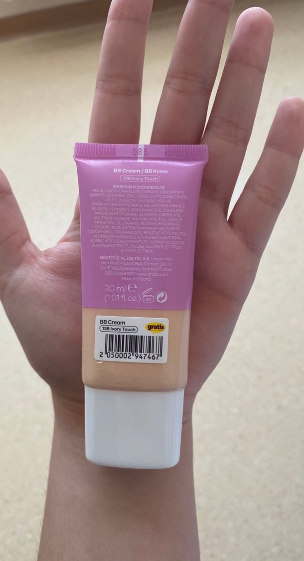 Beaulıs Fun BB Krem SPF 10 138 lvory touch - Görsel 2