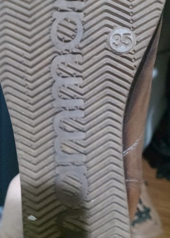 kahverengi kadın Ayakkabı Bağcıkları - Görsel 4