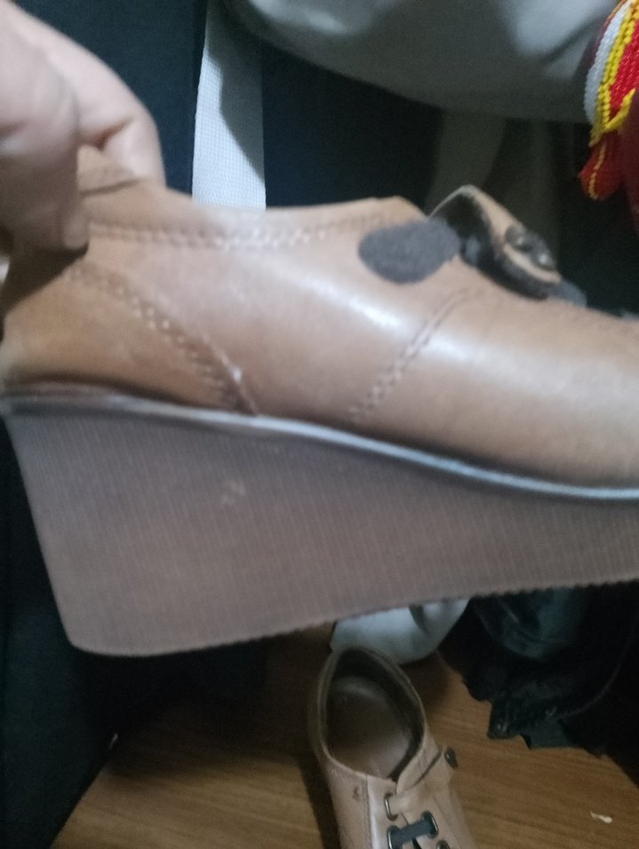 kahverengi kadın Ayakkabı Bağcıkları - Görsel 3