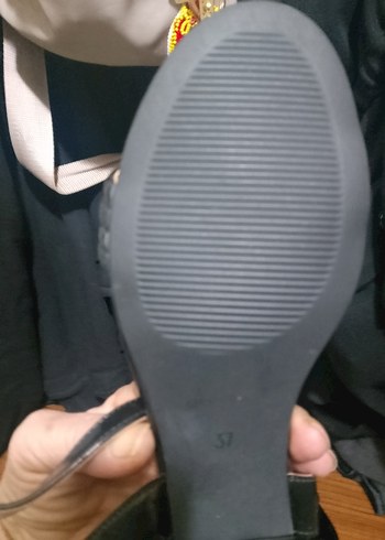 Siyah Rugan  Topuklu Kadın Ayakkabı - Görsel 3